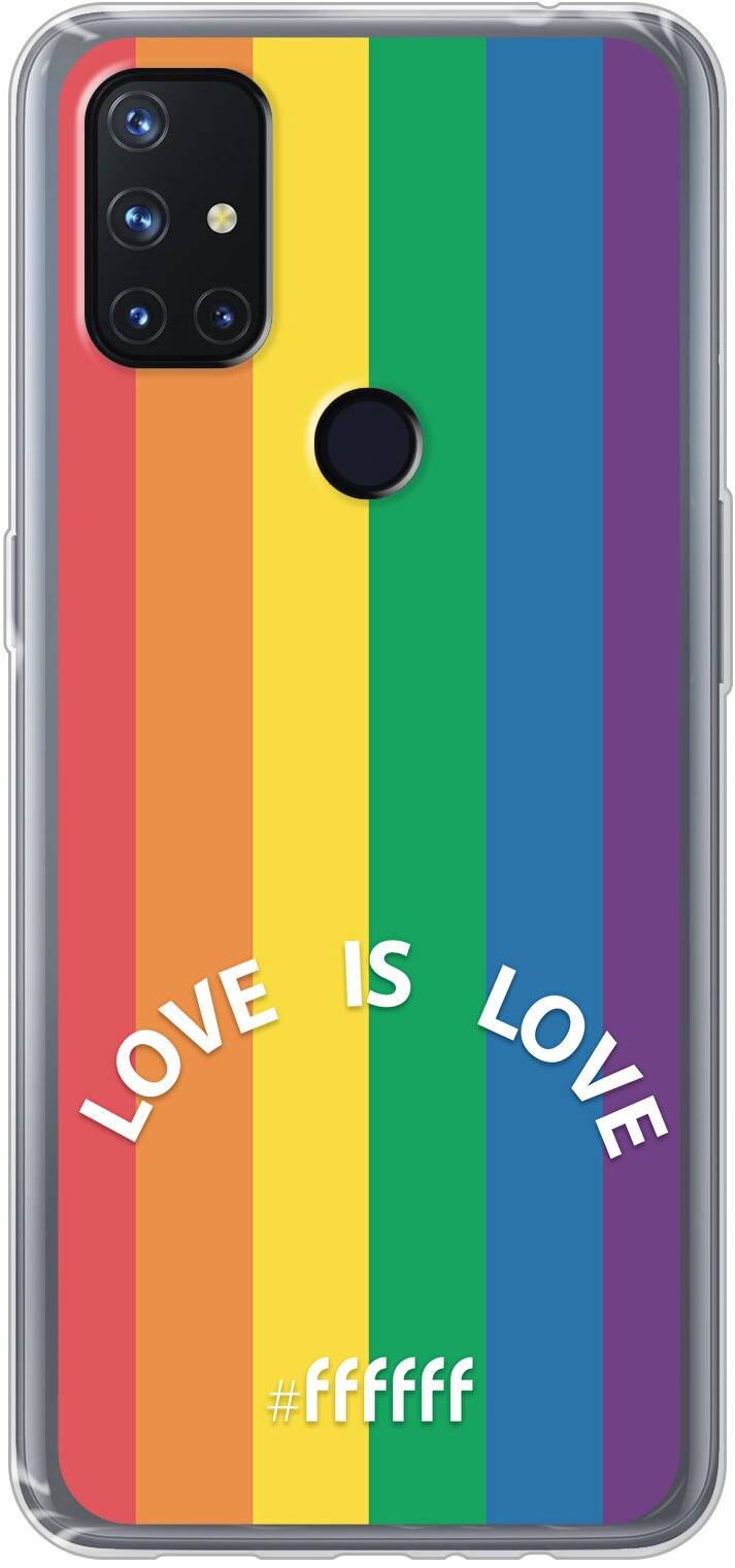 #LGBT - Love Is Love Nord N10 5G