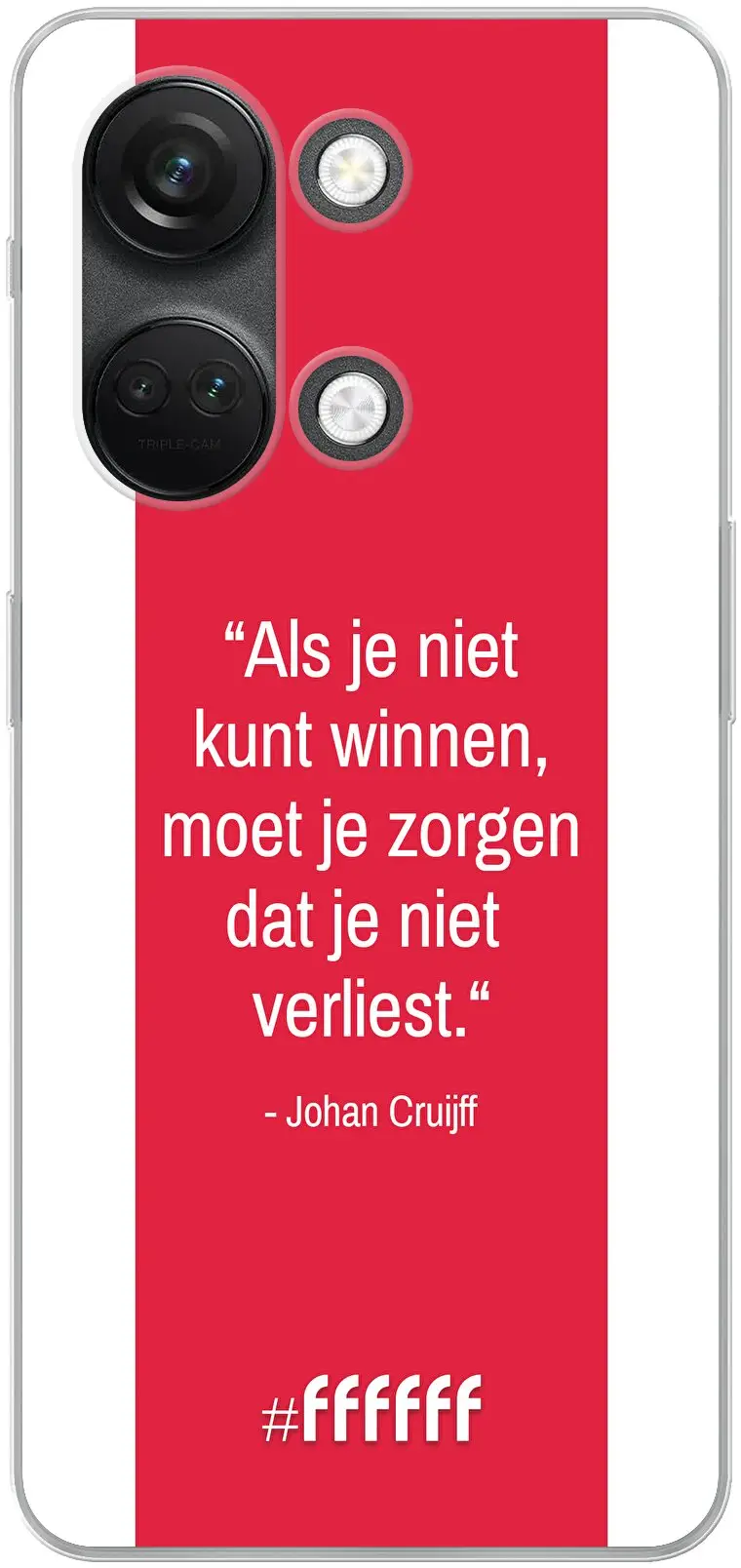 AFC Ajax Quote Johan Cruijff Nord 3