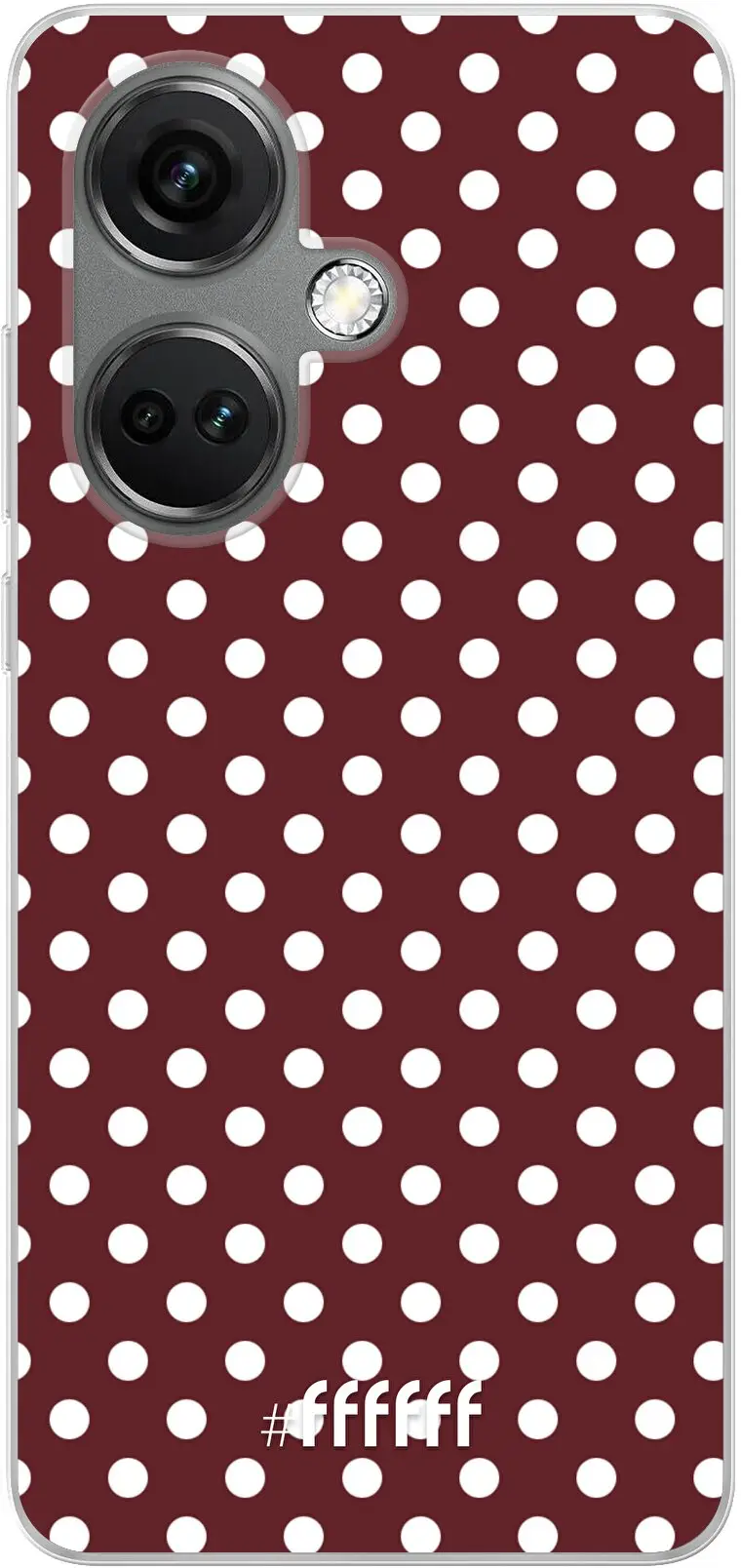 Burgundy Dots Nord CE 3 5G