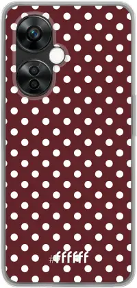 Burgundy Dots Nord CE 3 Lite