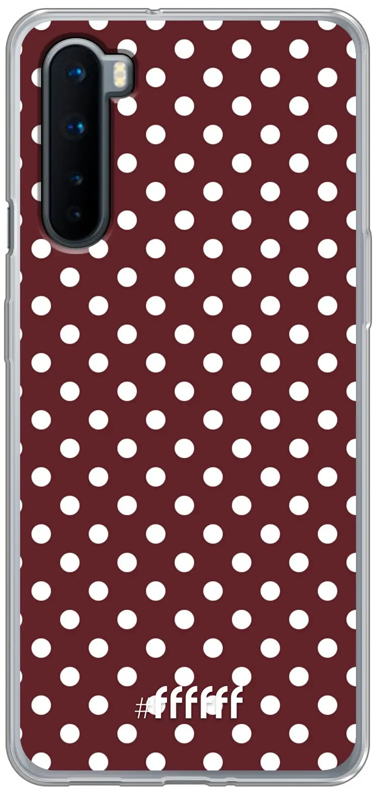 Burgundy Dots Nord