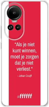 AFC Ajax Quote Johan Cruijff Reno 10