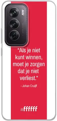 AFC Ajax Quote Johan Cruijff Reno12 Pro