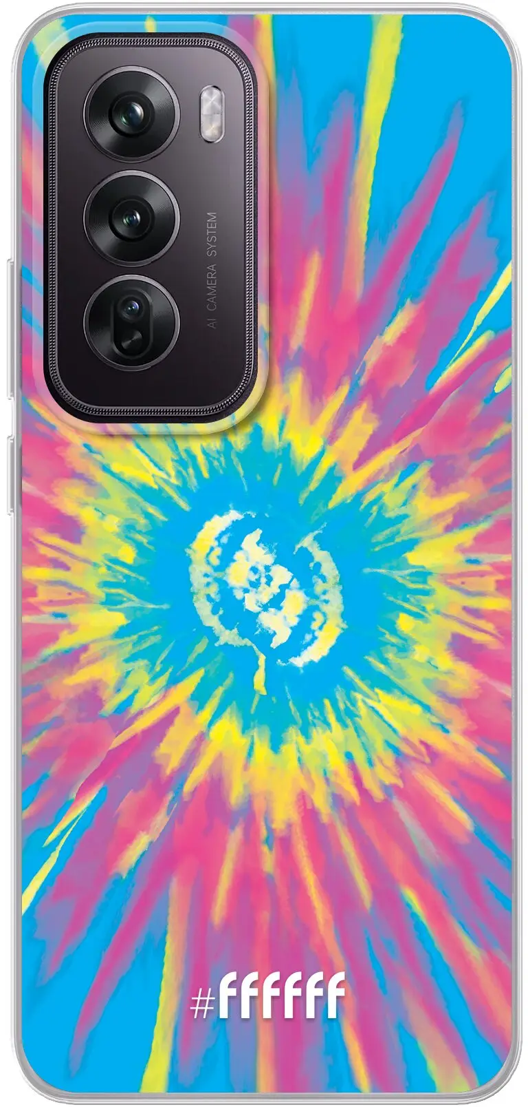 Flower Tie Dye Reno12 Pro