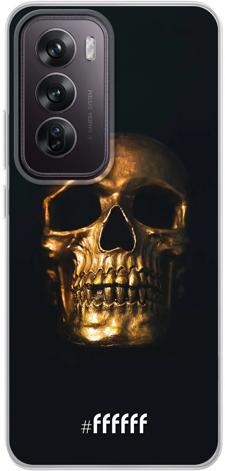 Gold Skull Reno12 Pro