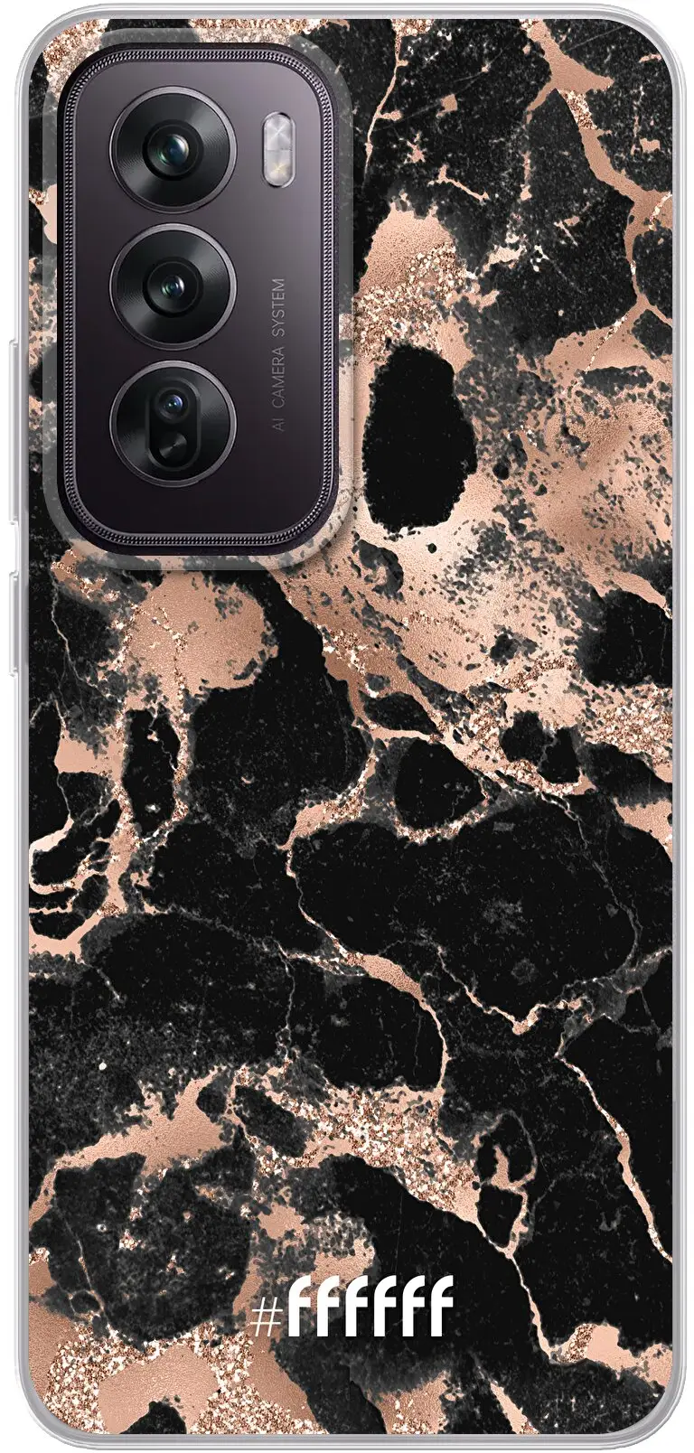 Rose Gold Marble Reno12 Pro