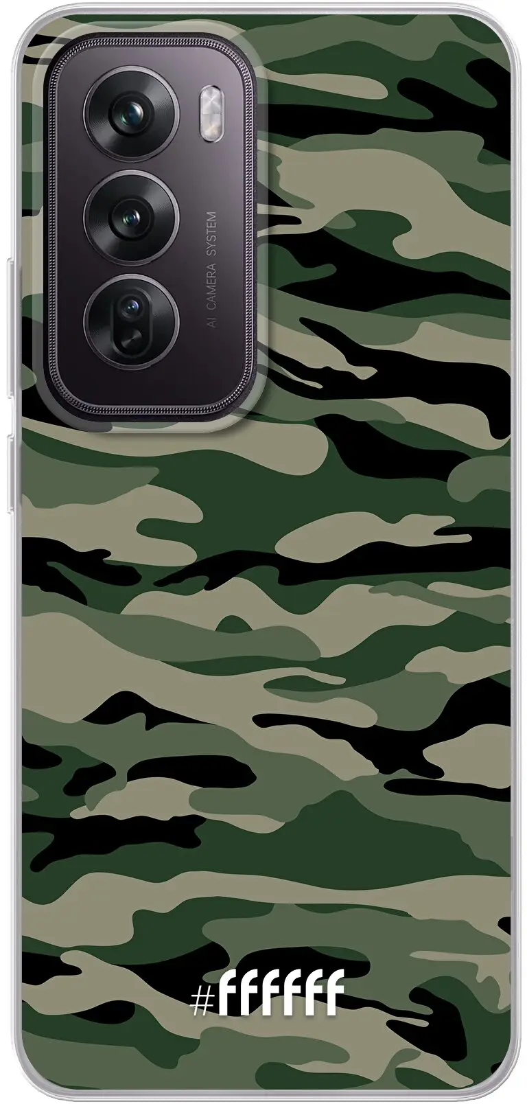 Woodland Camouflage Reno12 Pro