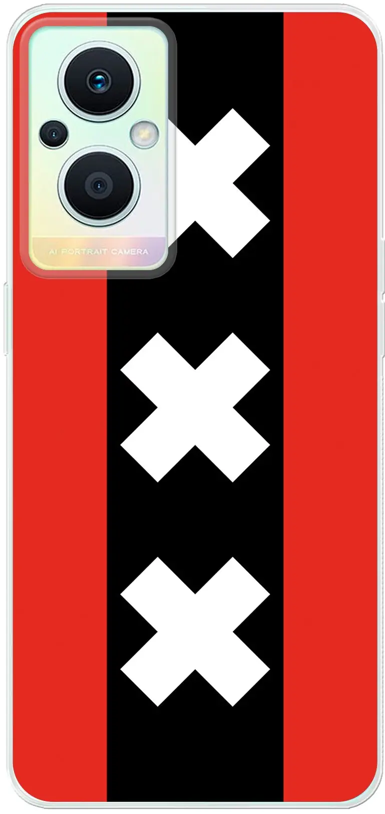 Amsterdamse vlag Reno8 Lite