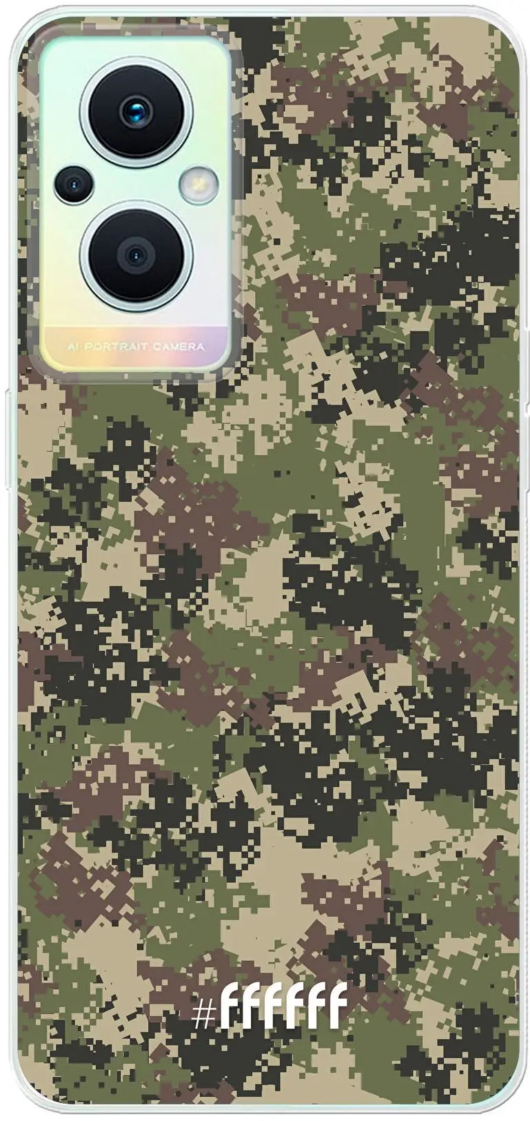 Digital Camouflage Reno8 Lite