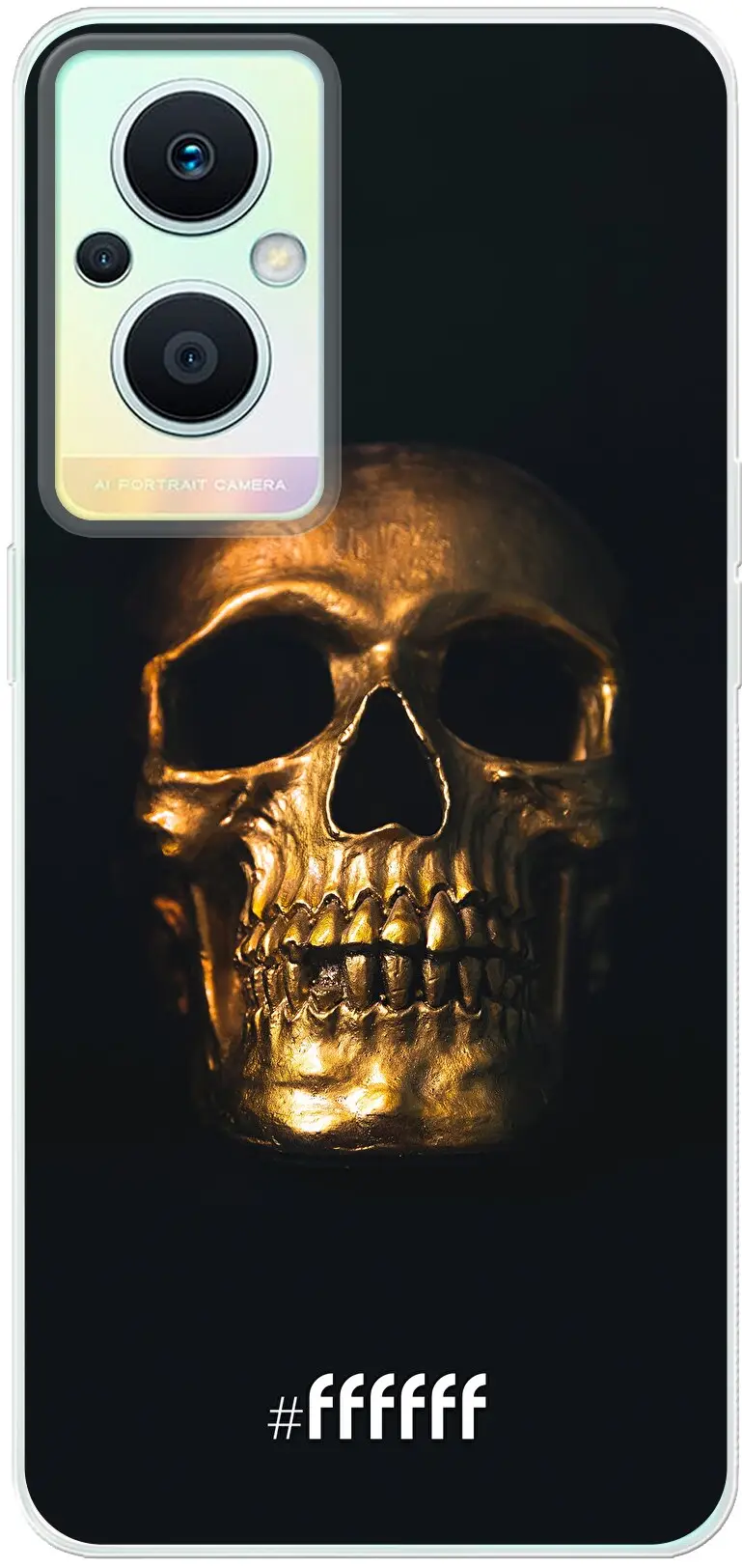 Gold Skull Reno8 Lite