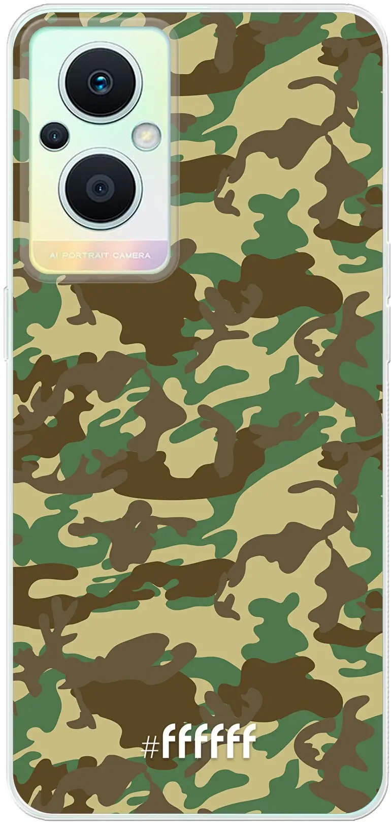 Jungle Camouflage Reno8 Lite