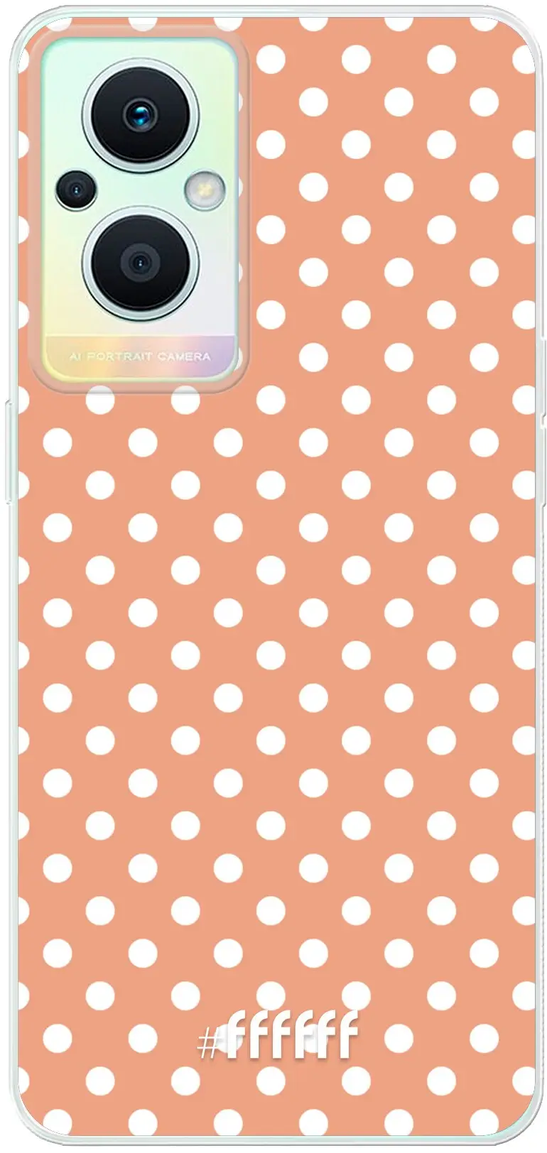 Peachy Dots Reno8 Lite