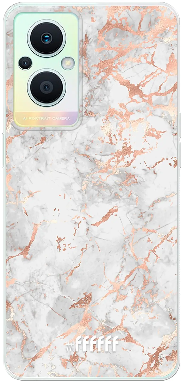 Peachy Marble Reno8 Lite