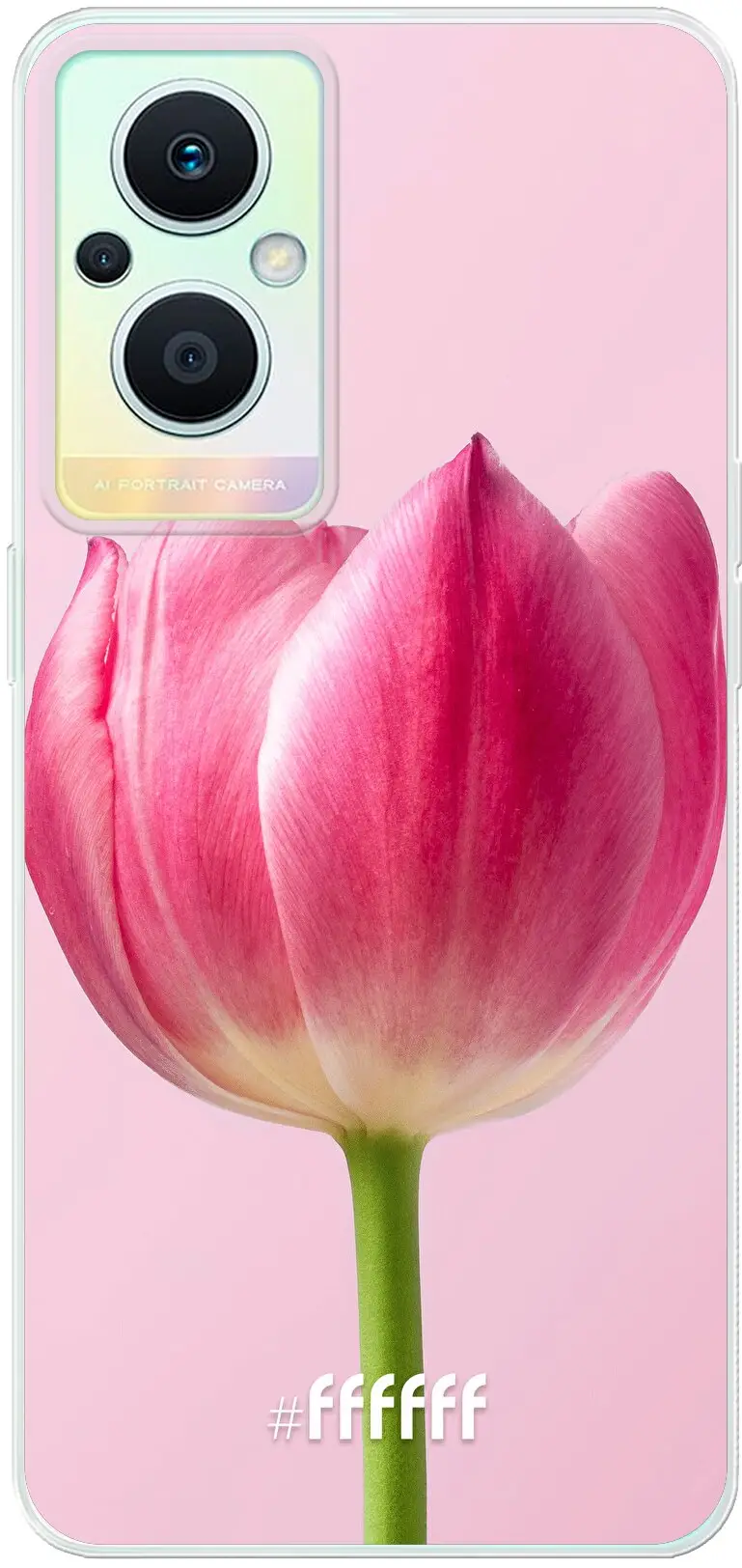 Pink Tulip Reno8 Lite