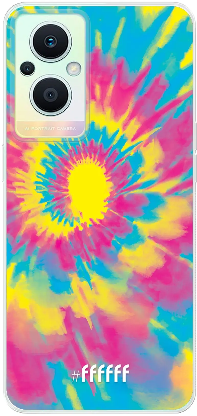 Psychedelic Tie Dye Reno8 Lite