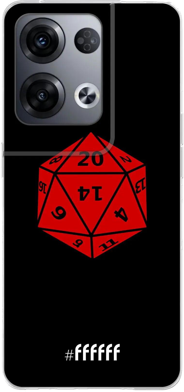 D20 - Black Reno8 Pro