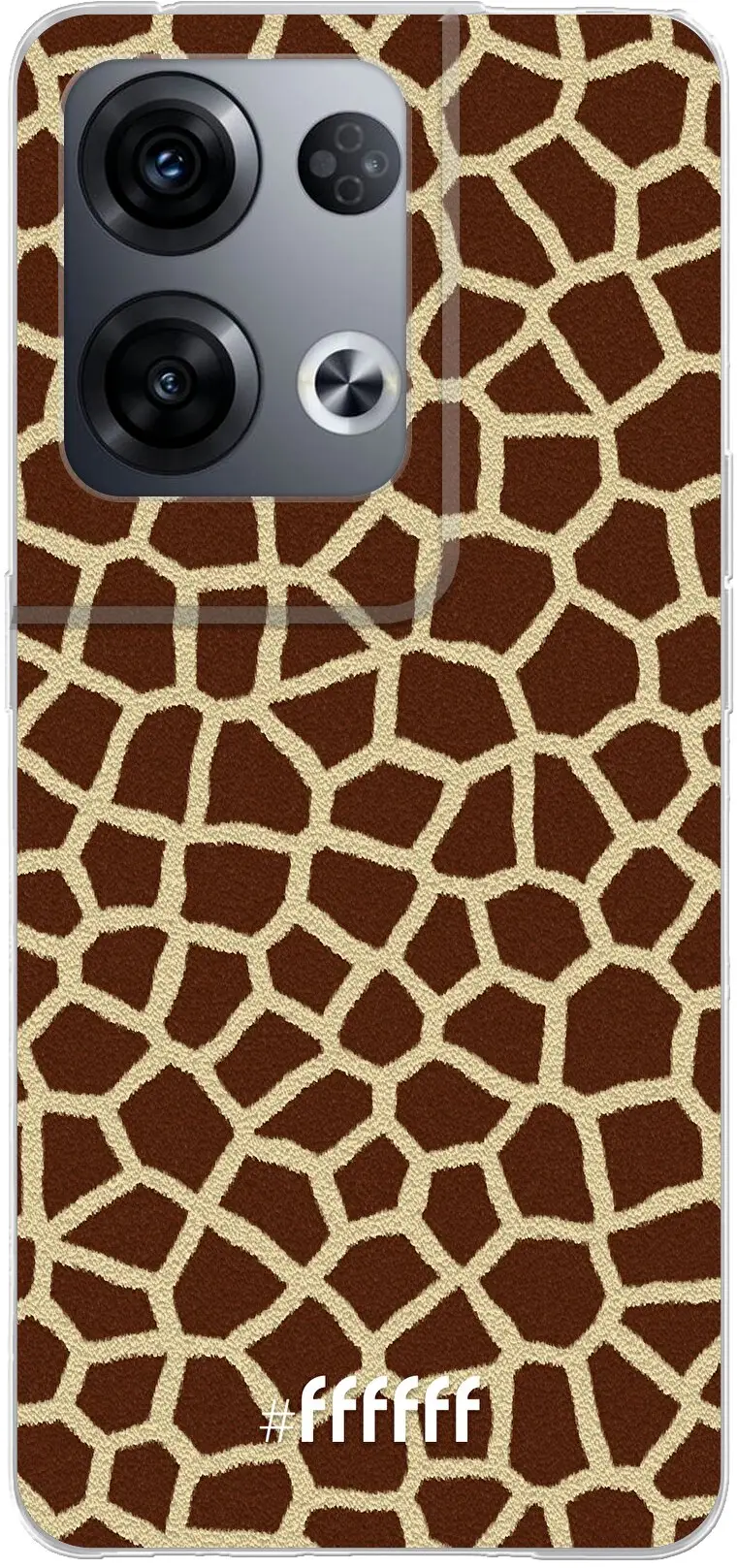 Giraffe Print Reno8 Pro