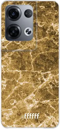 Gold Marble Reno8 Pro