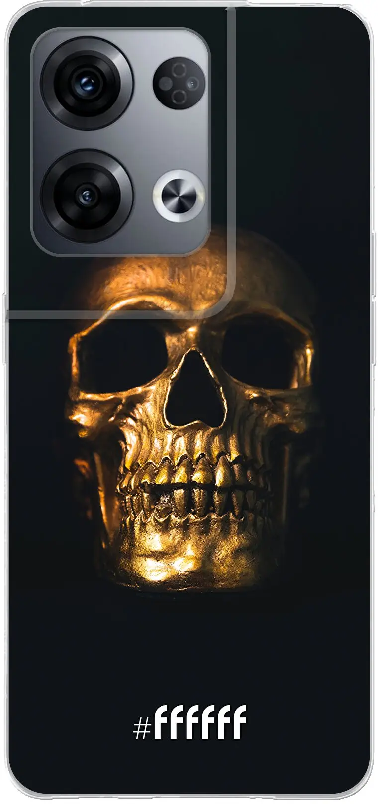 Gold Skull Reno8 Pro