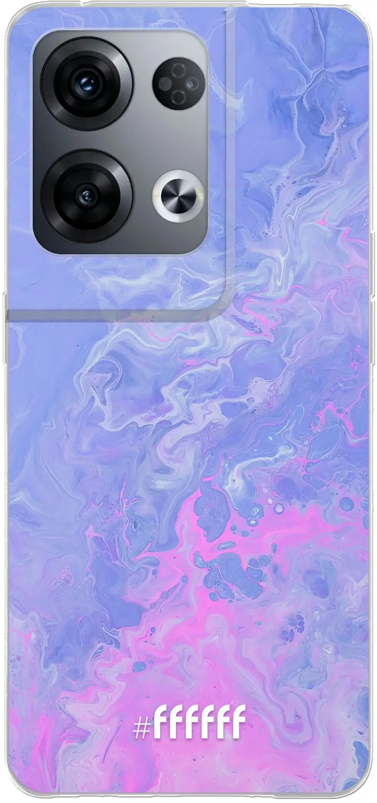 Purple and Pink Water Reno8 Pro