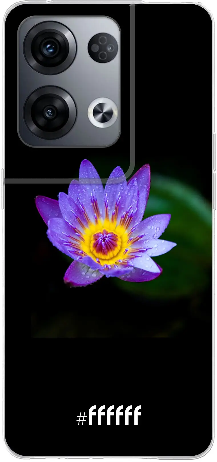 Purple Flower in the Dark Reno8 Pro