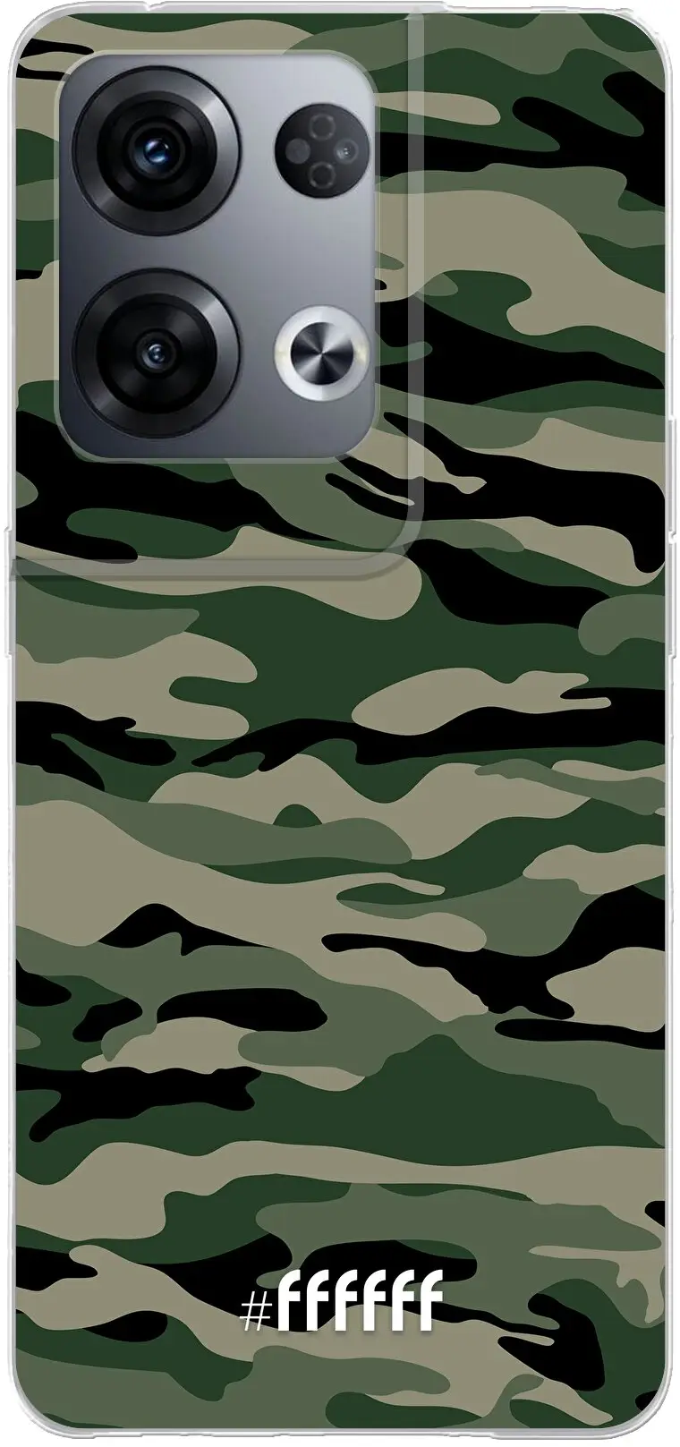 Woodland Camouflage Reno8 Pro