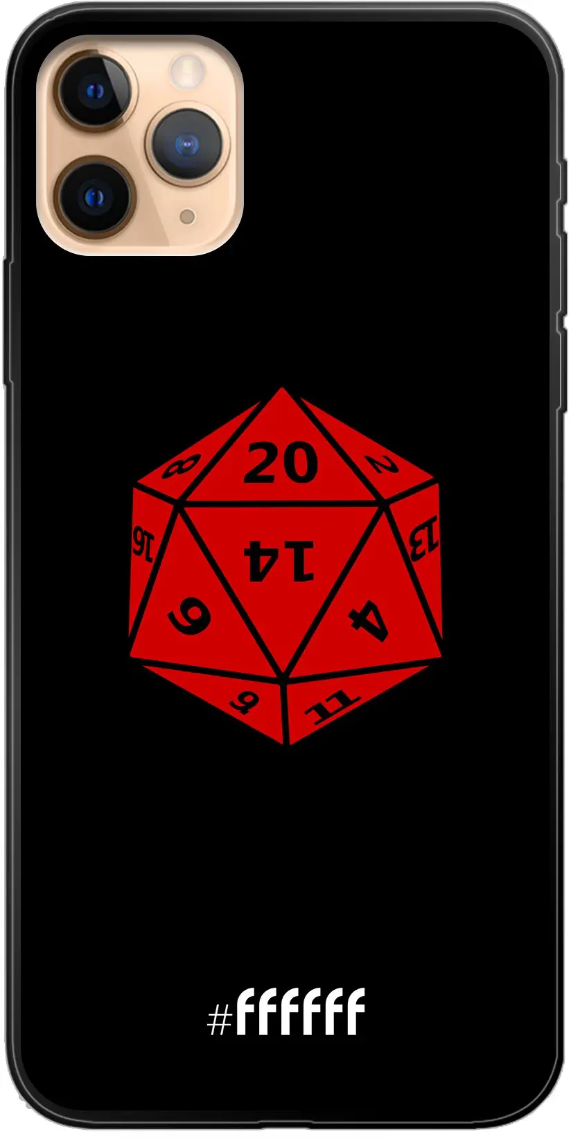 D20 - Black iPhone 11 Pro Max