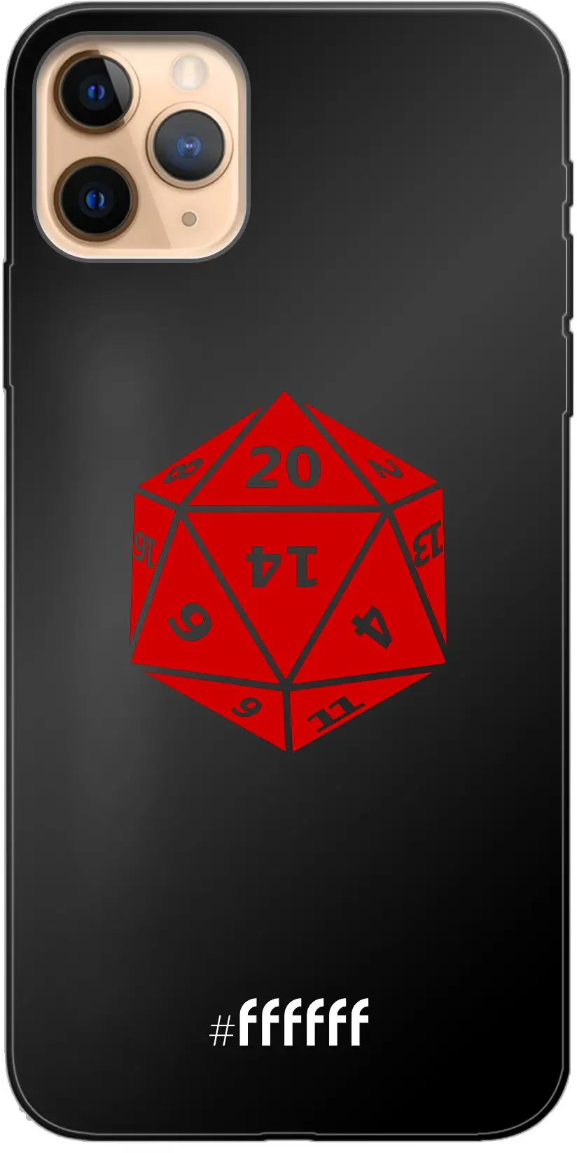 D20 - Transparant iPhone 11 Pro Max