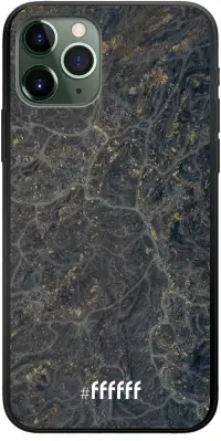 Golden Glitter Marble iPhone 11 Pro