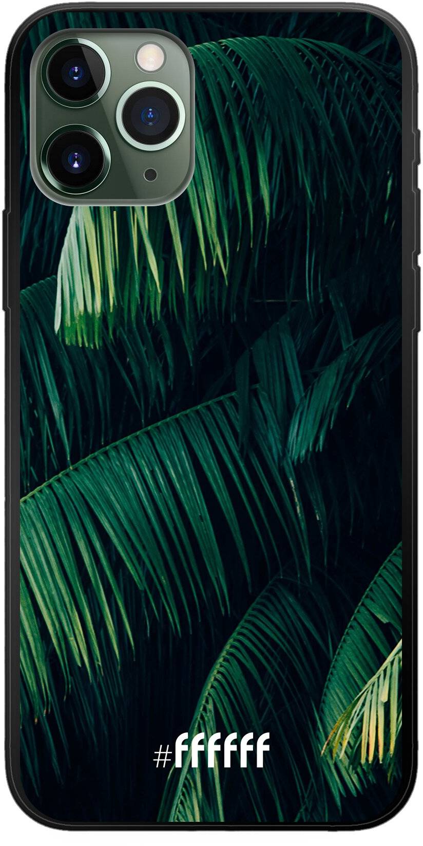 Palm Leaves Dark iPhone 11 Pro
