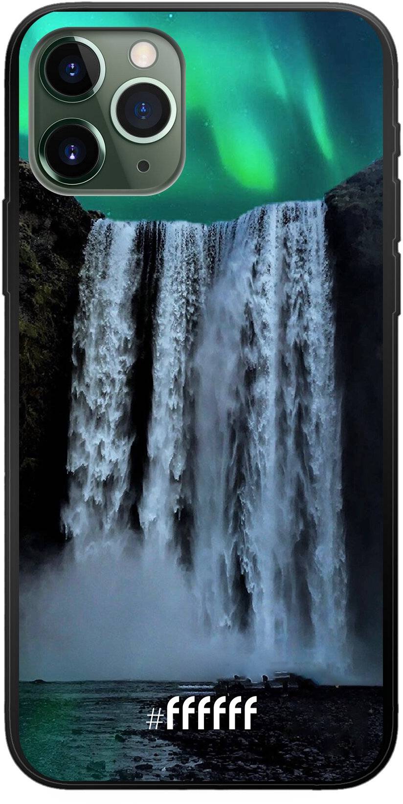 Waterfall Polar Lights iPhone 11 Pro