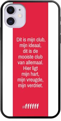 AFC Ajax Dit Is Mijn Club iPhone 11