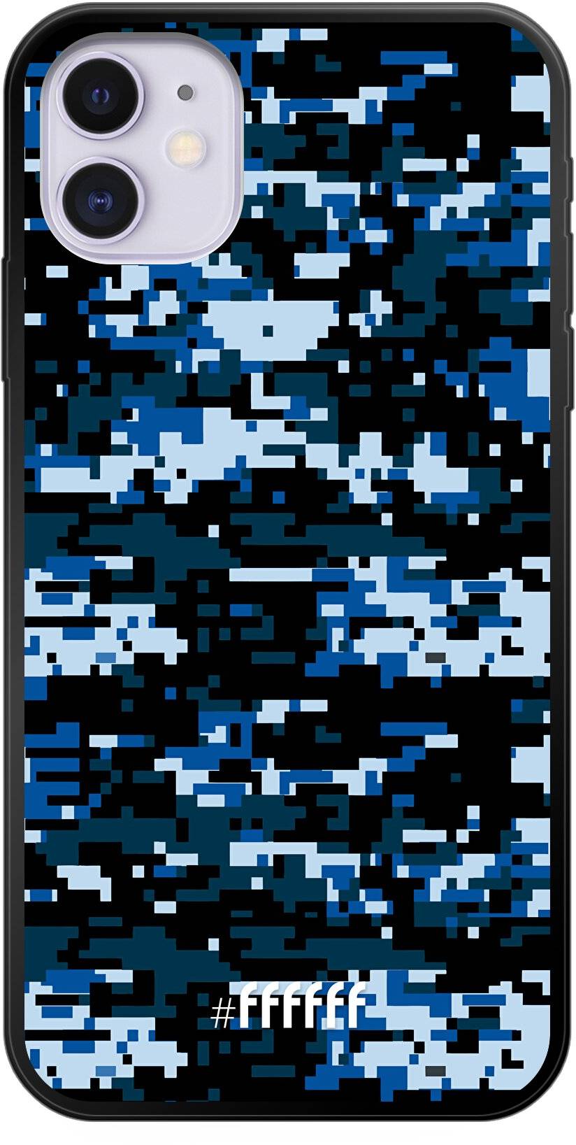 Navy Camouflage iPhone 11