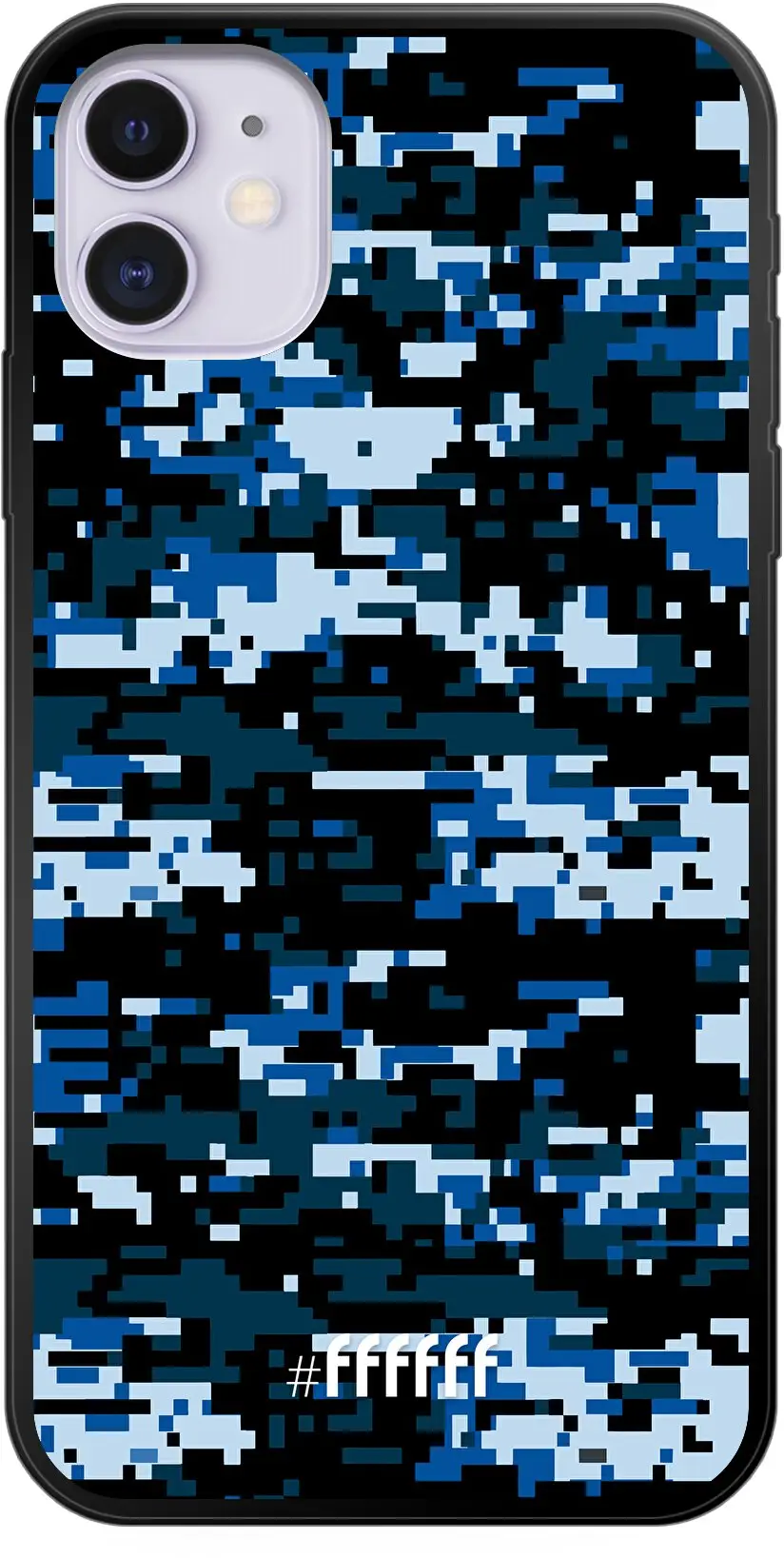 Navy Camouflage iPhone 11