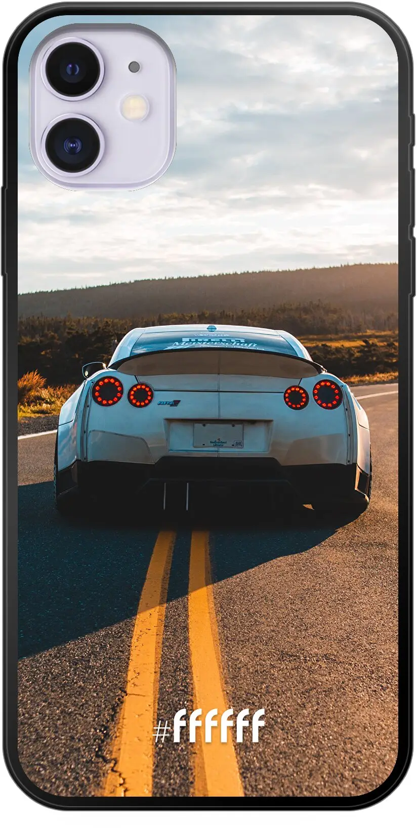 Silver Sports Car iPhone 11