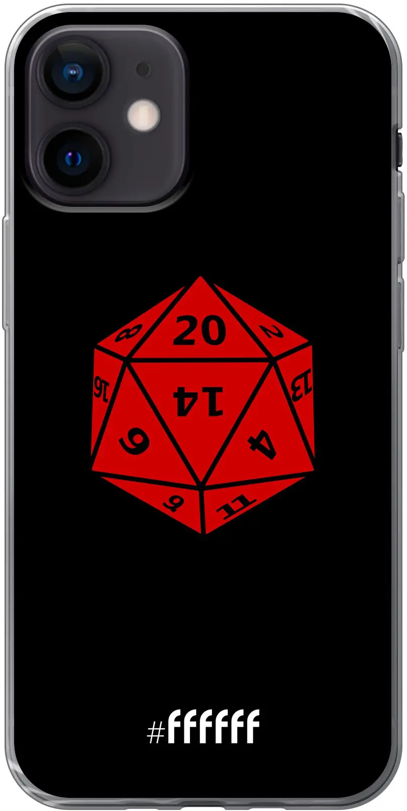 D20 - Black iPhone 12 Mini