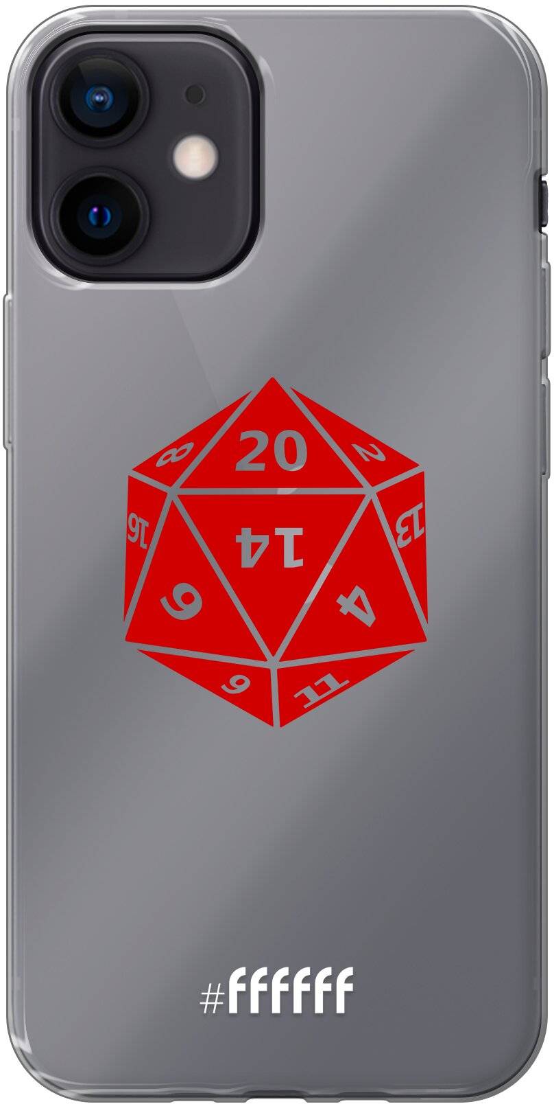 D20 - Transparant iPhone 12 Mini