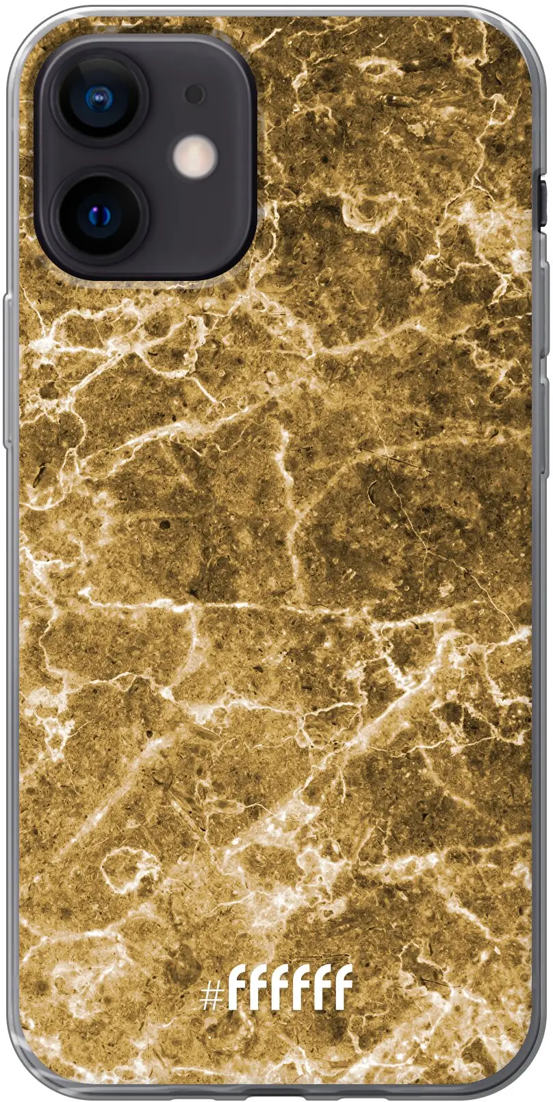 Gold Marble iPhone 12 Mini