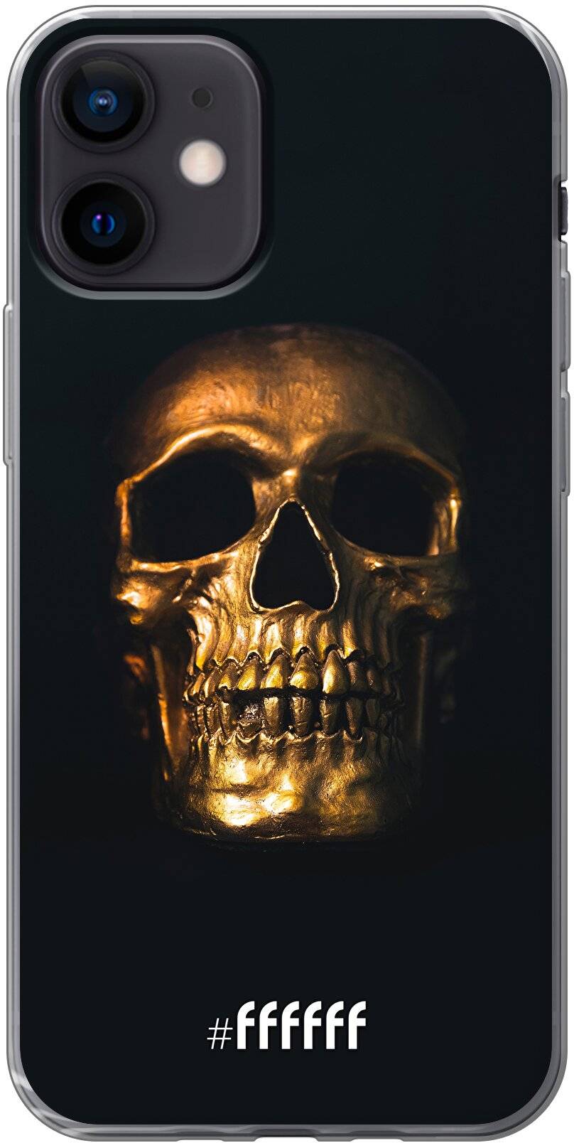 Gold Skull iPhone 12 Mini