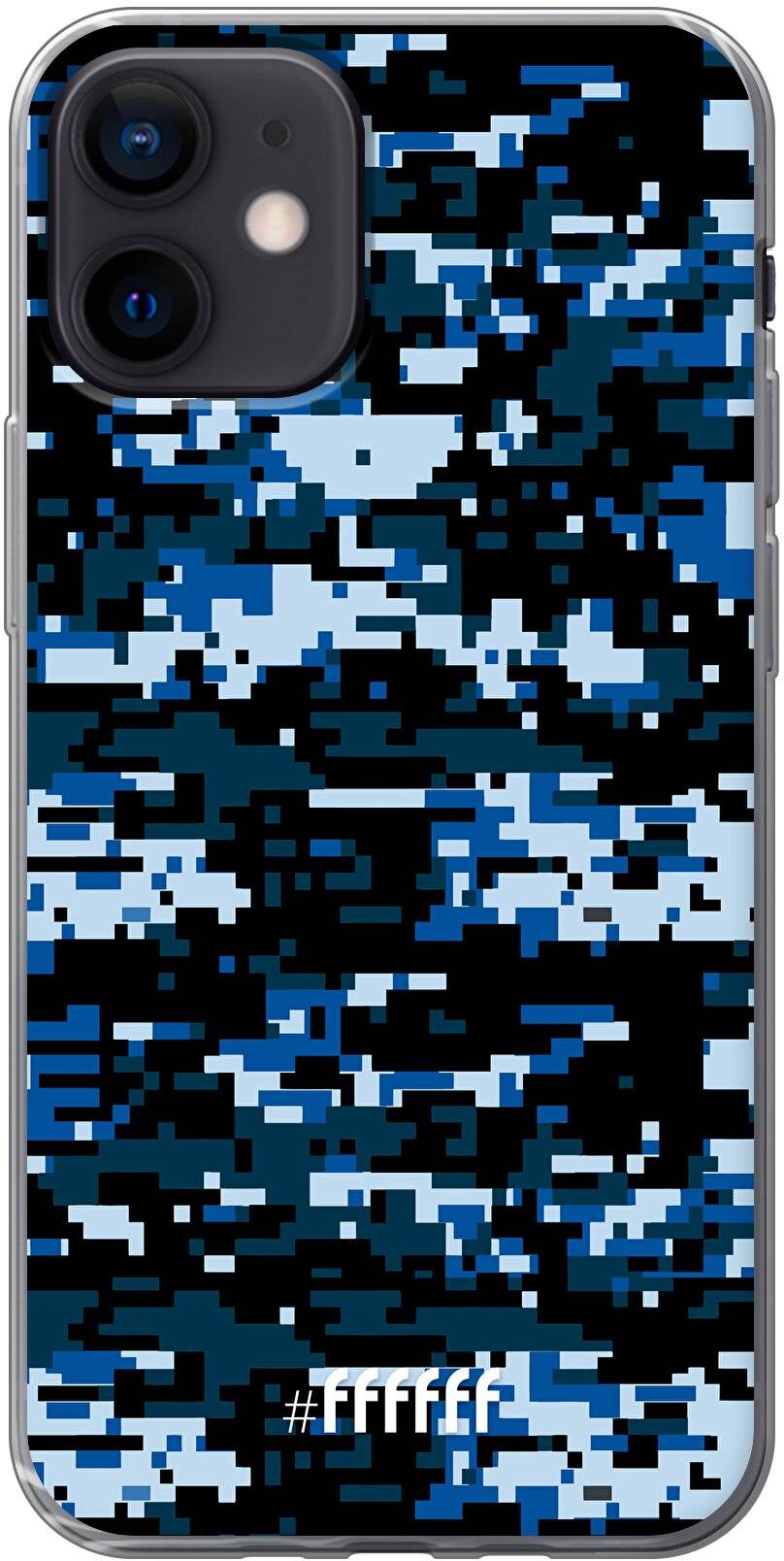 Navy Camouflage iPhone 12 Mini