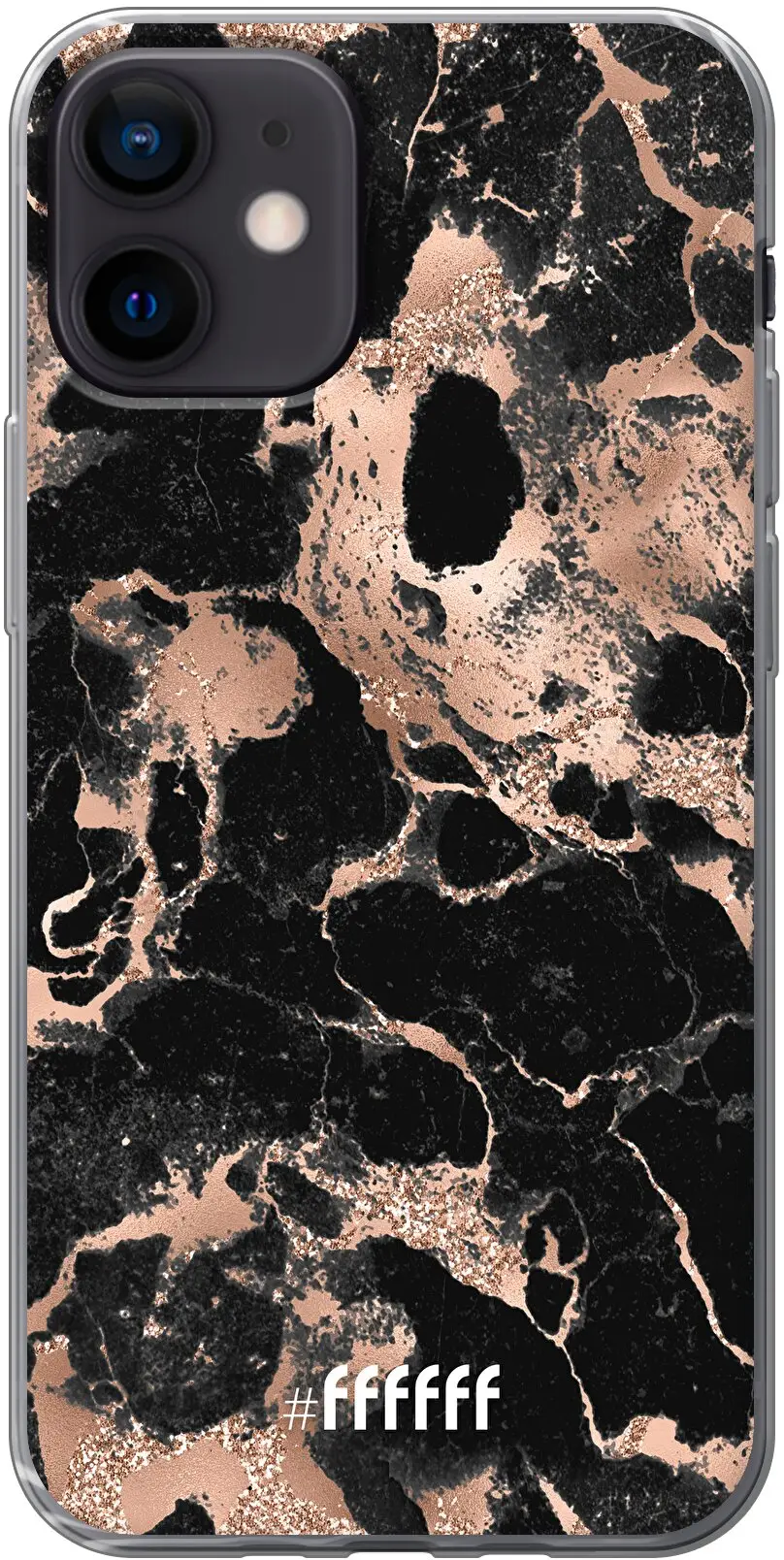 Rose Gold Marble iPhone 12 Mini