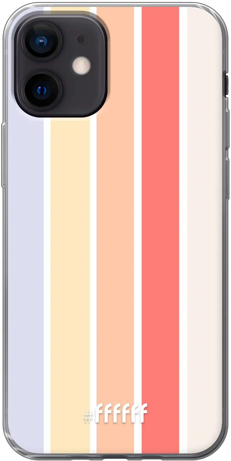 Vertical Pastel Party iPhone 12 Mini