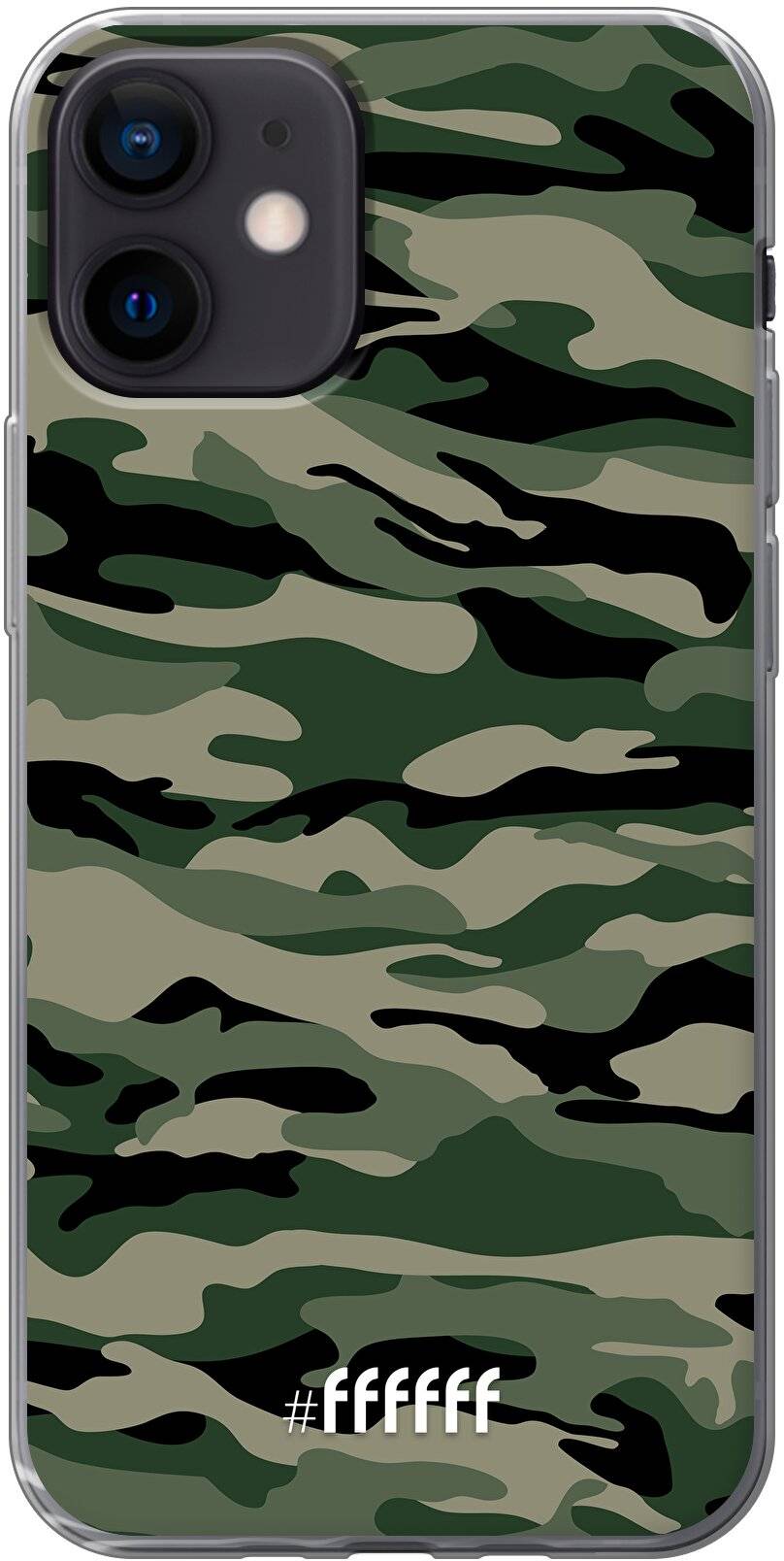 Woodland Camouflage iPhone 12 Mini