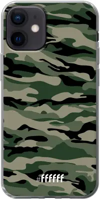 Woodland Camouflage iPhone 12 Mini