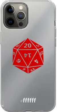 D20 - Transparant iPhone 12 Pro Max