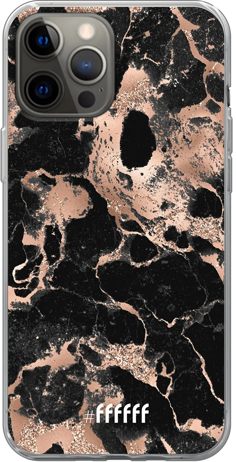 Rose Gold Marble iPhone 12 Pro Max