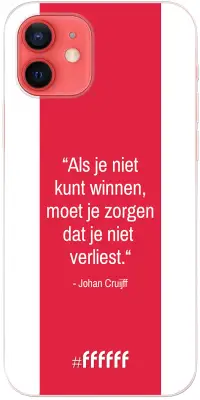 AFC Ajax Quote Johan Cruijff iPhone 12 Pro