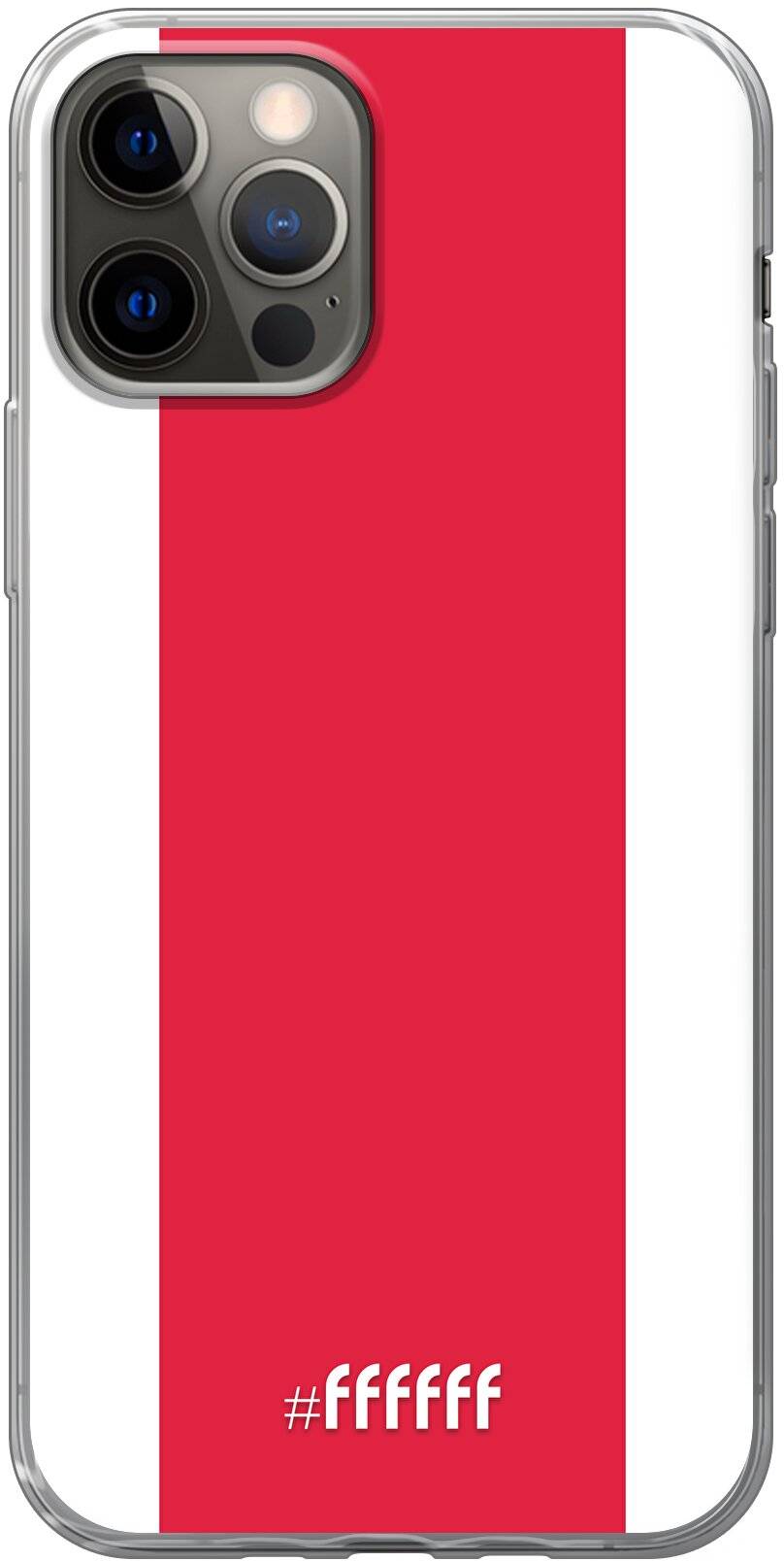 Analist pomp Arbeid AFC Ajax (iPhone 12 Pro) #ffffff telefoonhoesje • 6F