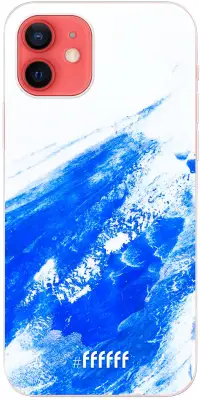 Blue Brush Stroke iPhone 12 Pro