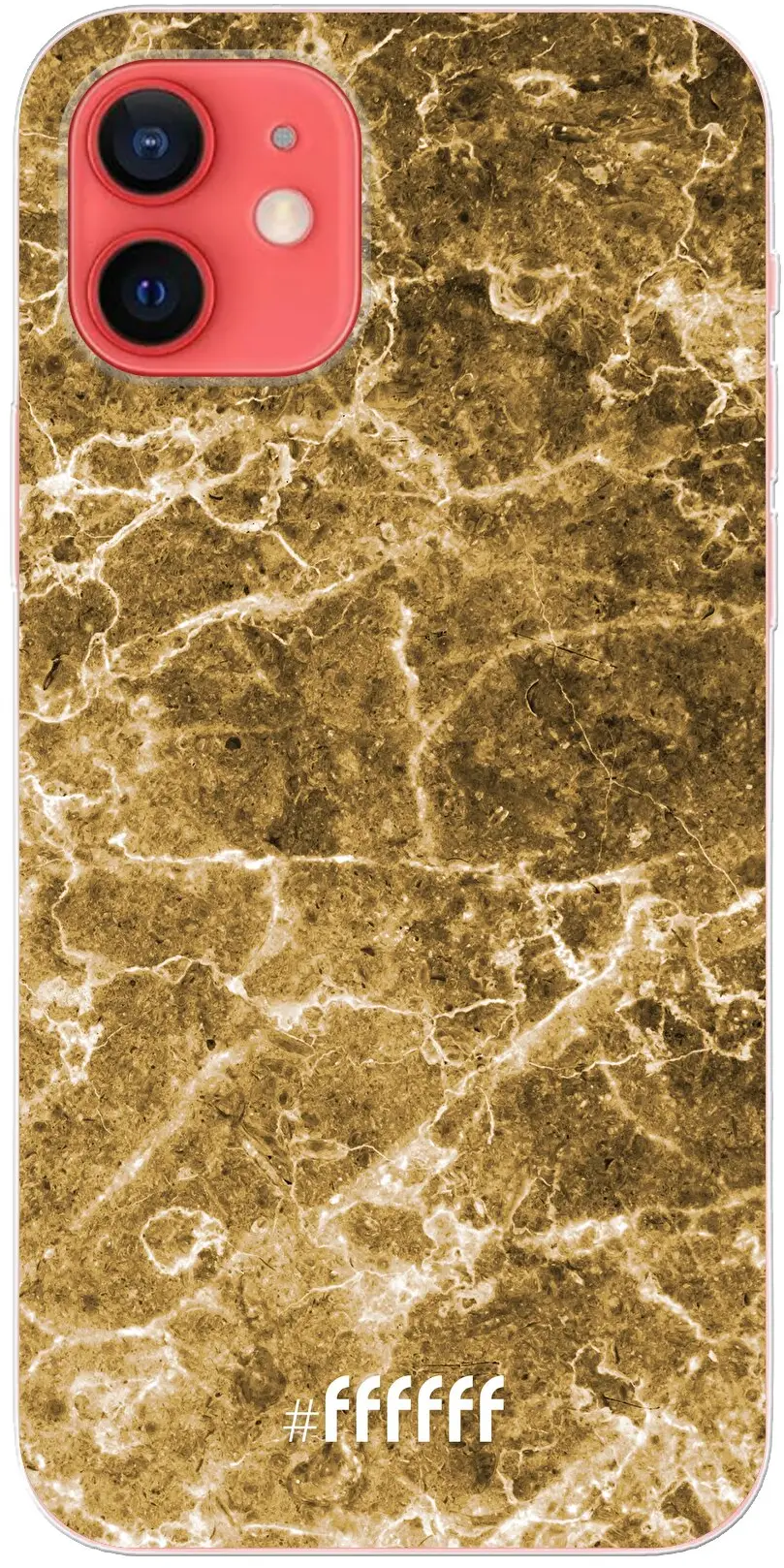 Gold Marble iPhone 12 Pro